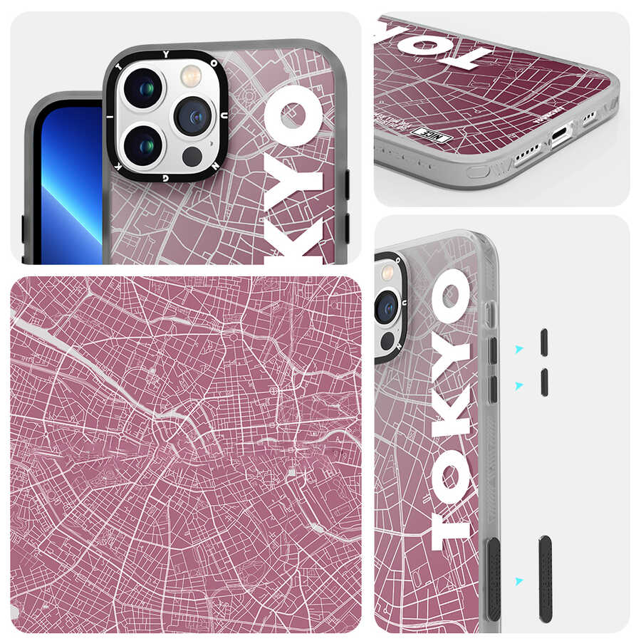 Apple iPhone 12 Pro Max Kılıf YoungKit World Trip Serisi Kapak Tokyo