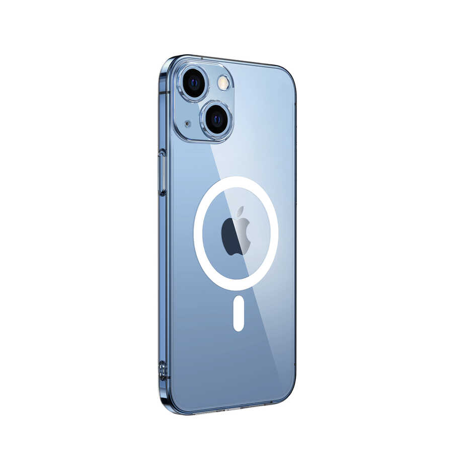 Apple iPhone 13 Kılıf Kamera Korumalı M-safe Sert PC Zore Porto Kapak