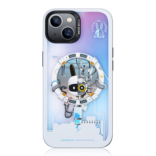 Apple iPhone 13 Kılıf M-safe Şarj Özellikli Benks Casebang Explore Kapak Siyah