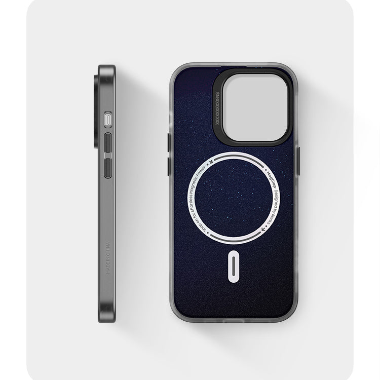 Apple iPhone 13 Kılıf M-safe Şarj Özellikli Benks Casebang Explore Kapak Siyah
