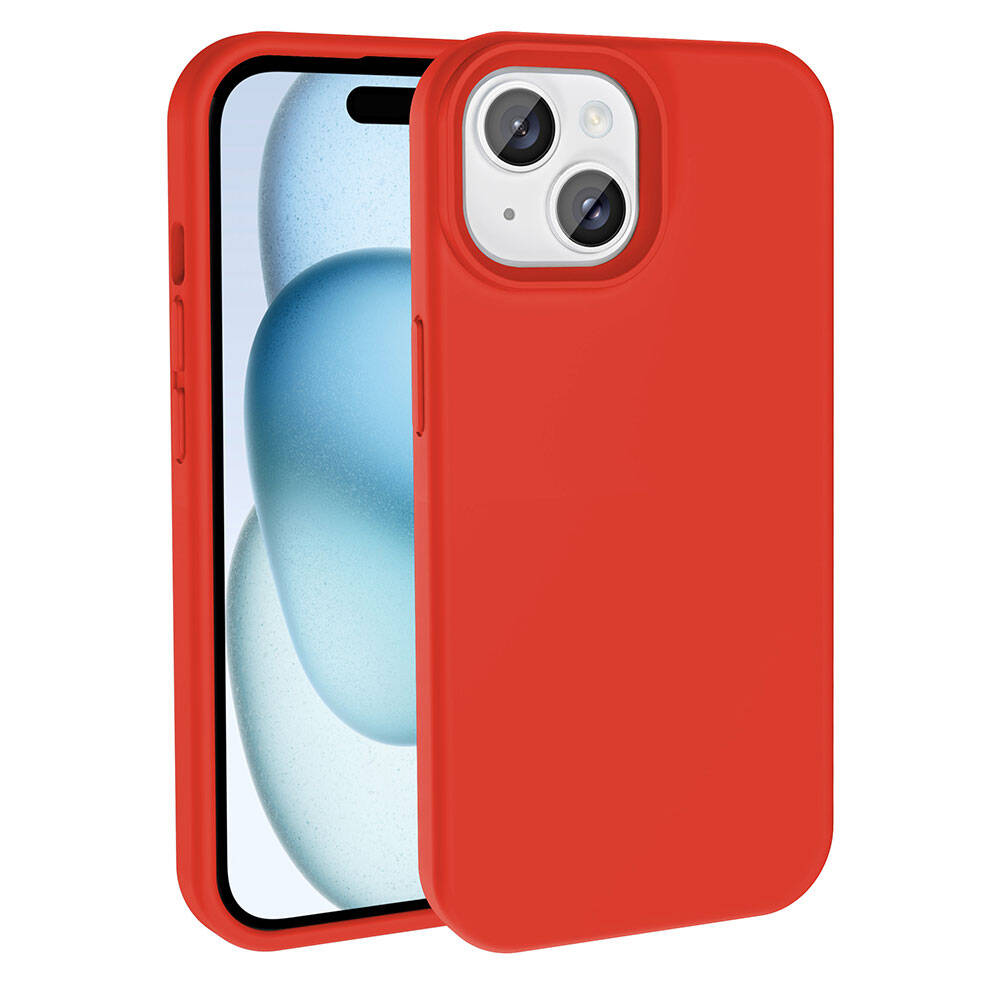 Apple iPhone 13 Kılıf M-safe Şarj Özellikli Sıvı Teknolojili Silinebilir Sert Zore Kivi Kapak