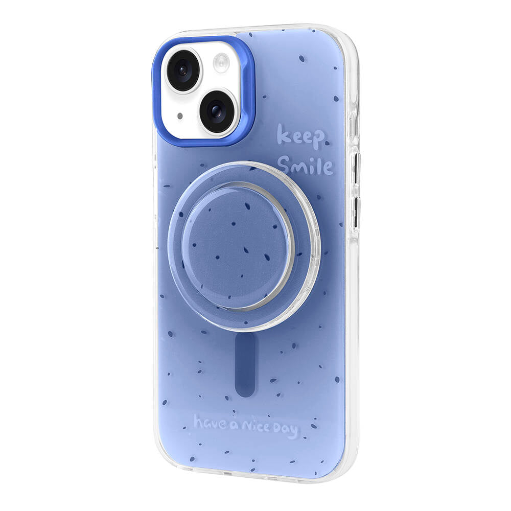 Apple iPhone 13 Kılıf M-safe Şarj Özellikli Tak-Çıkar Pop Soketli Zore Tiktok Kapak