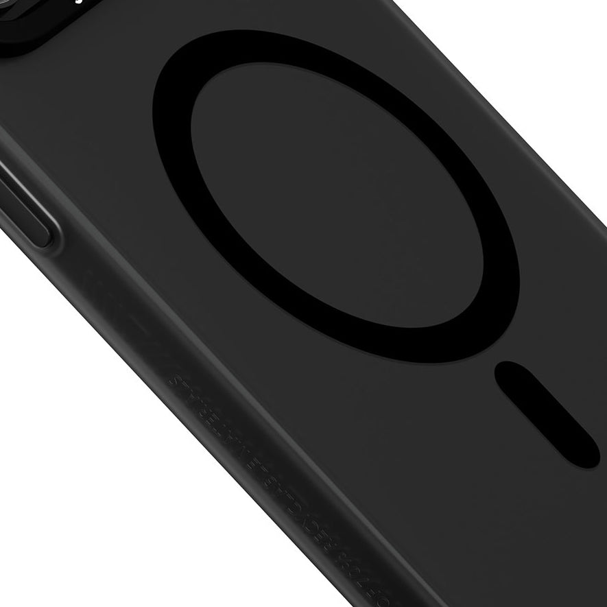 Apple iPhone 13 Kılıf M-safe Şarj Özellikli Youngkit Hidden Sand Serisi Kapak Siyah