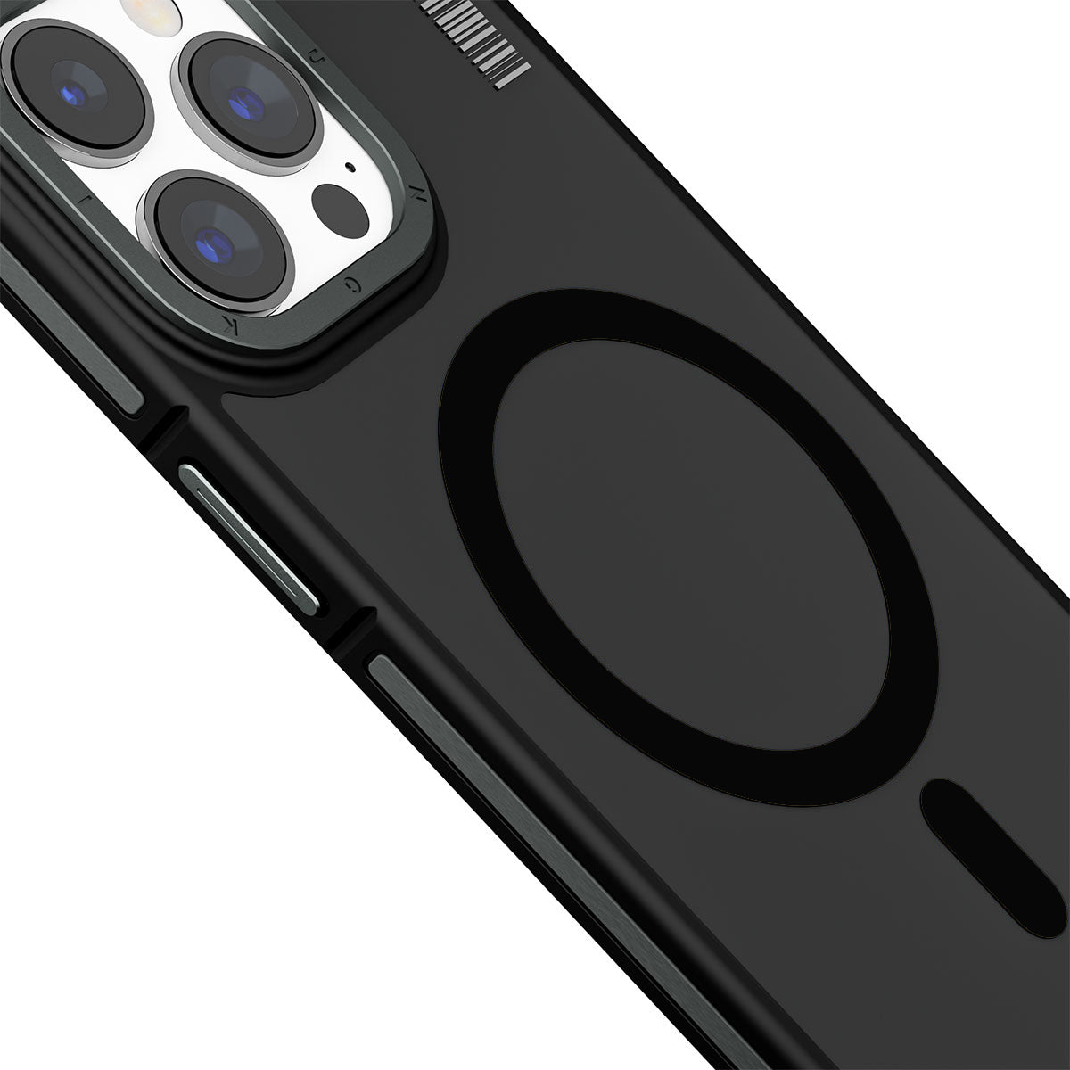 Apple iPhone 13 Kılıf M-safe Şarj Özellikli Youngkit Rock Sand Serisi Kapak Mavi