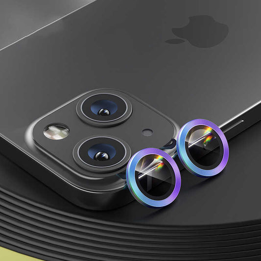 Apple iPhone 13 Mini Benks New KR Kamera Lens Koruyucu Lacivert