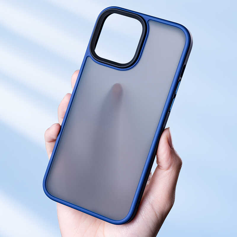 Apple iPhone 13 Mini Kılıf Benks Magic Hybrid Kapak Lacivert