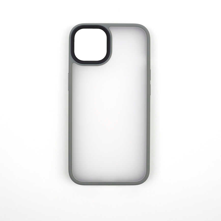 Apple iPhone 13 Mini Kılıf Benks Magic Hybrid Kapak Gri