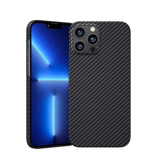 Apple iPhone 13 Pro Kılıf Benks Aramid Fiber Kapak Siyah