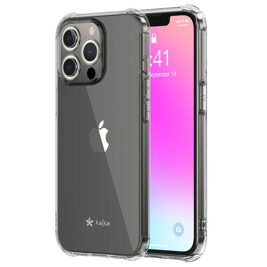 Apple iPhone 13 Pro Kılıf Kajsa Transparent Kapak