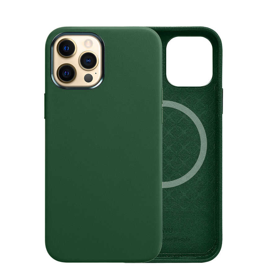 Apple iPhone 13 Pro Kılıf Wiwu M-safe Magnetic Kapak