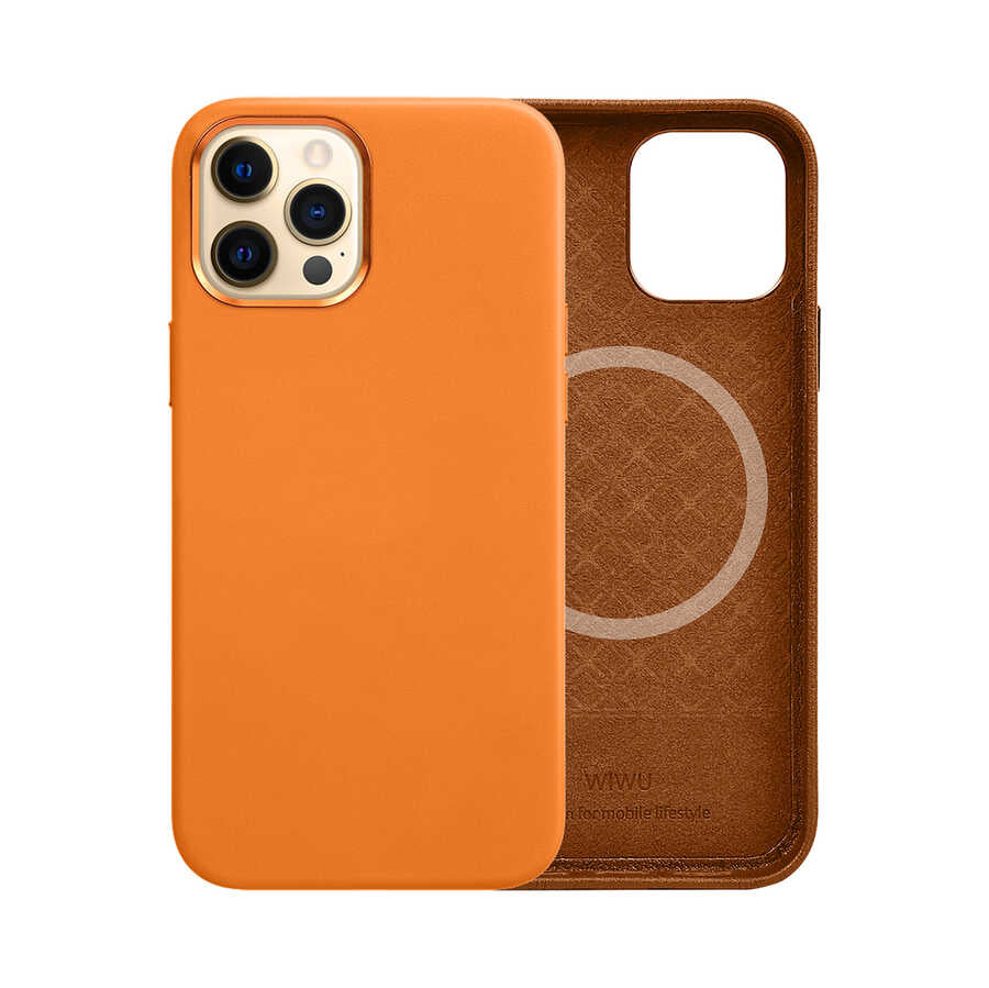 Apple iPhone 13 Pro Kılıf Wiwu M-safe Magnetic Kapak