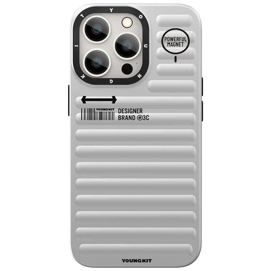 Apple iPhone 13 Pro Kılıf YoungKit Plain Coloured Serisi Kapak Mavi
