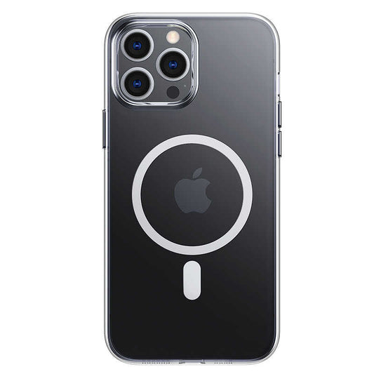 Apple iPhone 13 Pro Max Kılıf Benks Crystal Series With Magnetic Clear Kapak Renksiz