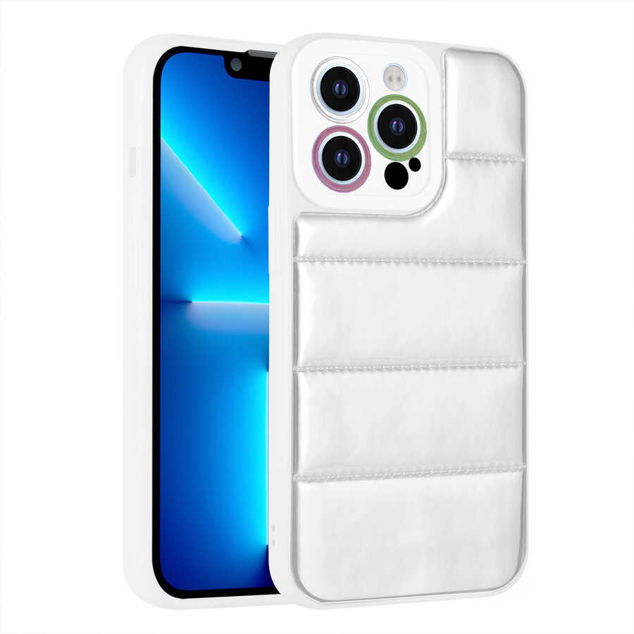 Apple iPhone 13 Pro Max Kılıf Kamera Korumalı Airbagli Renkli Zore Seksek Kapak