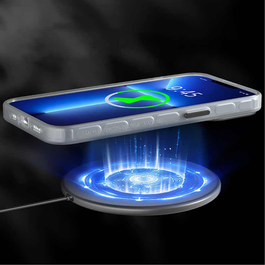Apple iPhone 13 Pro Max Kılıf YoungKit Plain Coloured Serisi Kapak Mavi