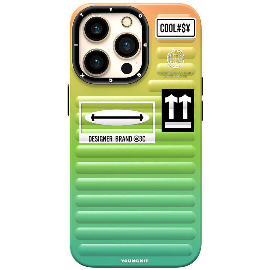 Apple iPhone 13 Pro Max Kılıf YoungKit The Secret Color Serisi Kapak Mavi