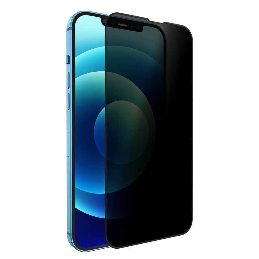 Apple iPhone 13 Pro Max Wiwu Easy İnstall iPrivacy Temperli Ekran Koruyucu
