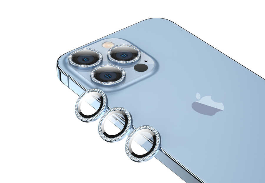Apple iPhone 13 Pro Max Zore CL-06 Kamera Lens Koruyucu