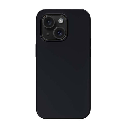 Apple iPhone 14 Kılıf M-safe Şarj Özellikli Liquid Silikon Recci Mousse Serisi Kapak Siyah