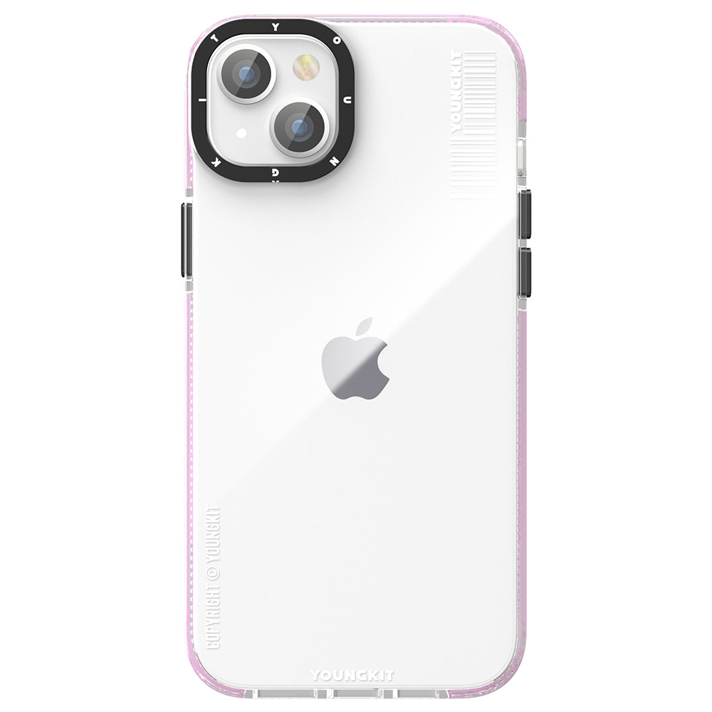 Apple iPhone 14 Kılıf M-safe Şarj Özellikli YoungKit Exquisite Serisi Kapak Pembe