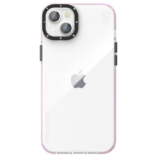 Apple iPhone 14 Kılıf M-safe Şarj Özellikli YoungKit Exquisite Serisi Kapak Pembe