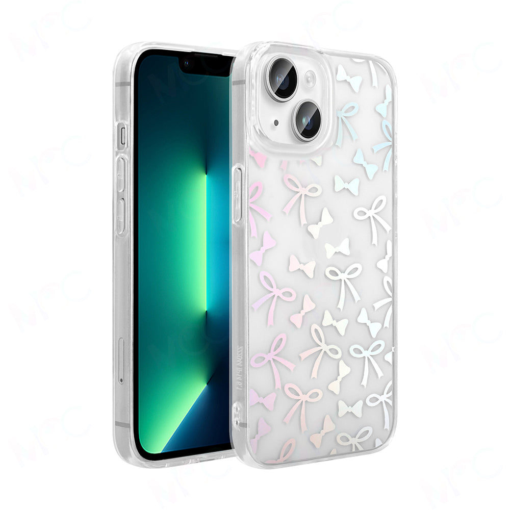 Apple iPhone 14 Kılıf Şeffaf Figürlü Zore Folk Sert Kapak