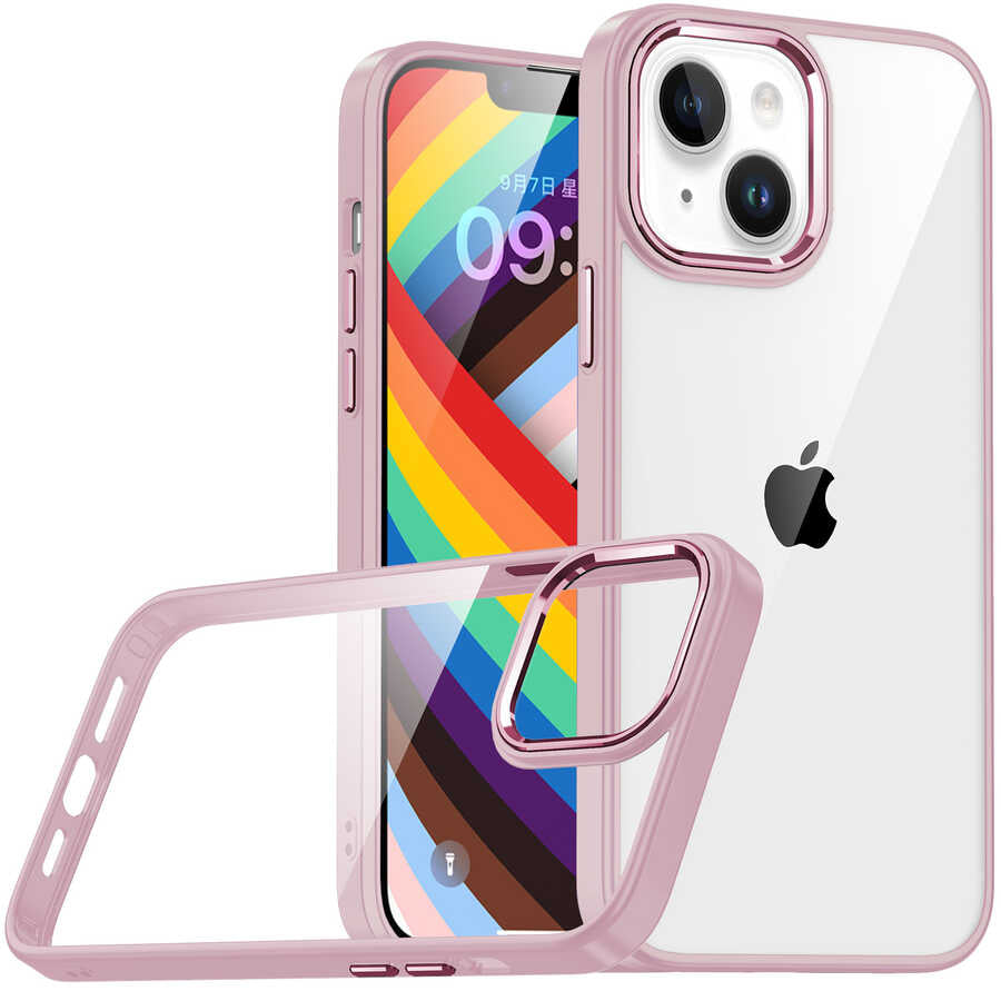 Apple iPhone 14 Kılıf Zore Flora Kapak