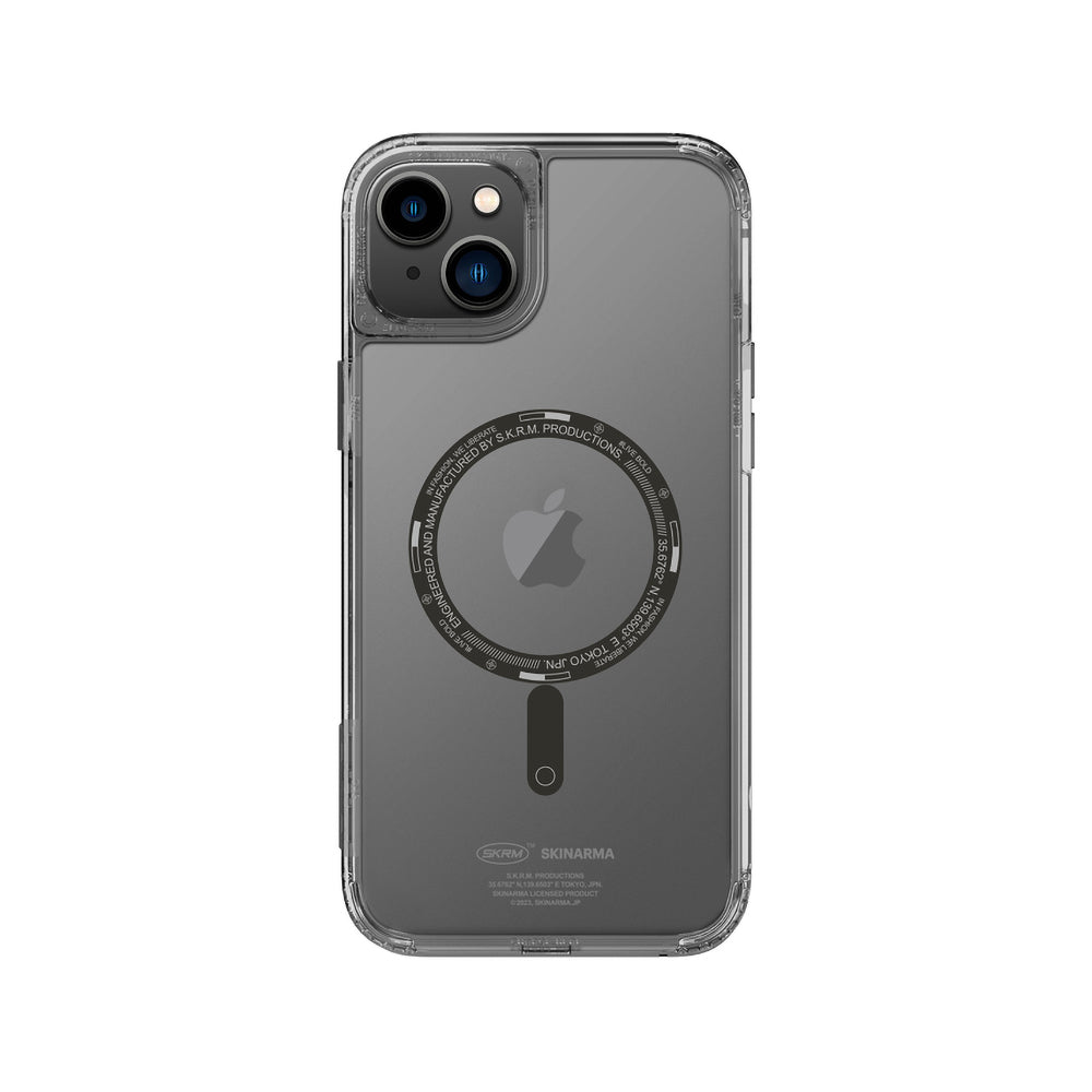 Apple iPhone 14 Plus Kılıf SkinArma Şeffaf Airbag Tasarımlı M-safe Şarj Özellikli Saido Kapak