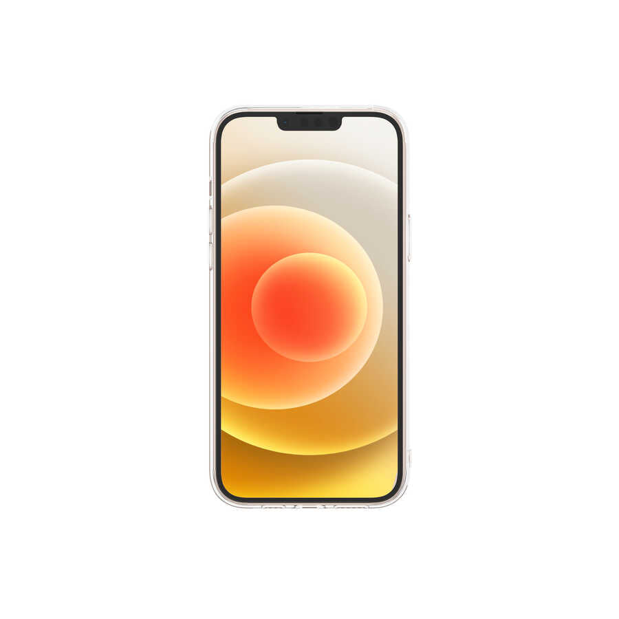 Apple iPhone 14 Plus Wiwu M-safe Şarj Özellikli Lens Korumalı Şeffaf Silikon Kapak Siyah
