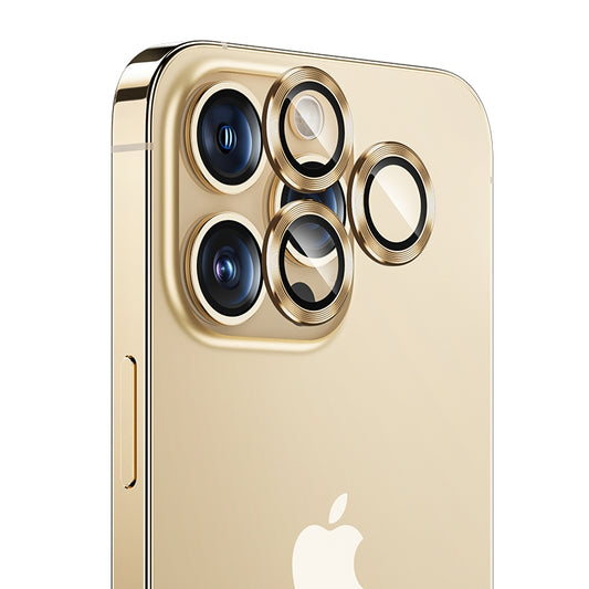 Apple iPhone 14 Pro Benks DR Safir Kamera Lens Koruyucu Derin Mor