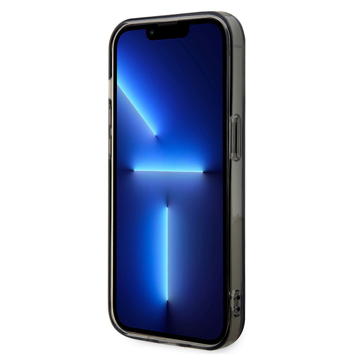 Apple iPhone 14 Pro Kılıf BMW M-safe Şarj Özellikli Transparan M Dizayn Kapak Gri