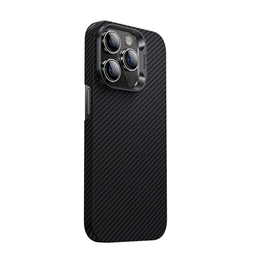 Apple iPhone 14 Pro Kılıf M-safe Özellikli Karbon Fiber Benks 600D Essential Kevlar Kapak