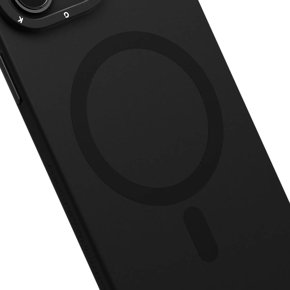 Apple iPhone 14 Pro Kılıf M-safe Şarj Özellikli Çizilmeye ve Aşınmaya Dayanıklı Youngkit Velvet Serisi Kapak Pembe