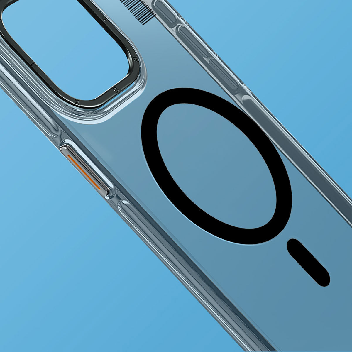 Apple iPhone 14 Pro Kılıf M-safe Şarj Özellikli Şeffaf Youngkit Crystal Shield Serisi Kapak Renksiz