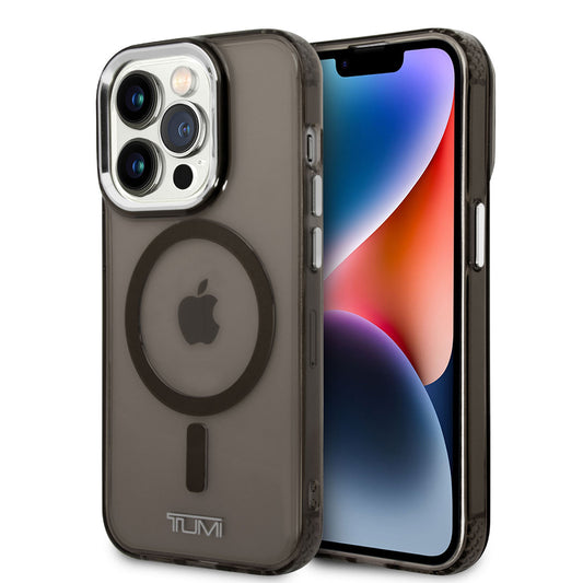 Apple iPhone 14 Pro Kılıf TUMI M-safe Şarj Özellikli Airbag Tasarımlı Kapak Siyah