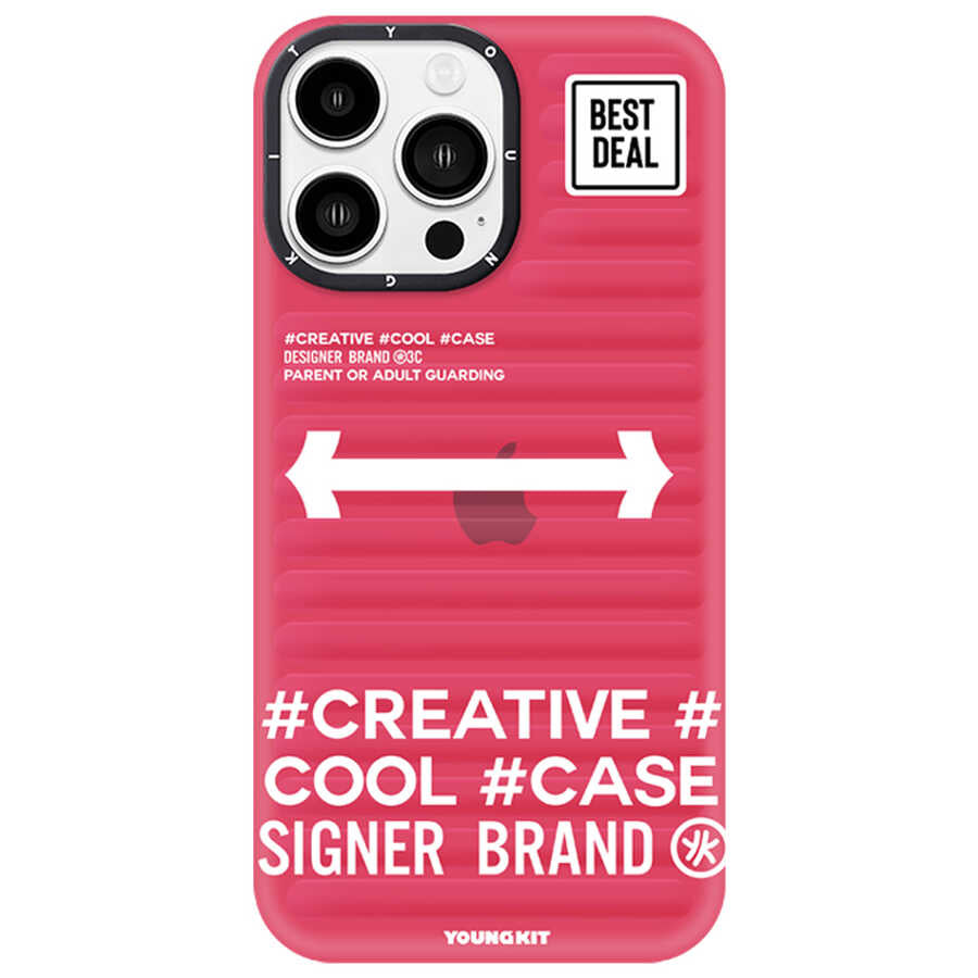 Apple iPhone 14 Pro Kılıf YoungKit Luggage FireFly Serisi Kapak