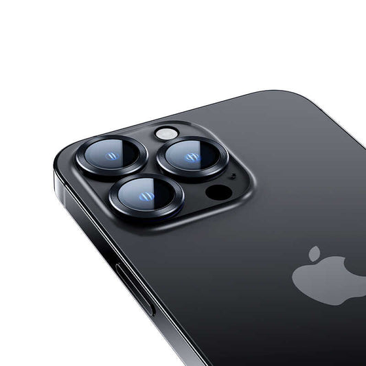 Apple iPhone 14 Pro Max Benks New KR Kamera Lens Koruyucu Siyah