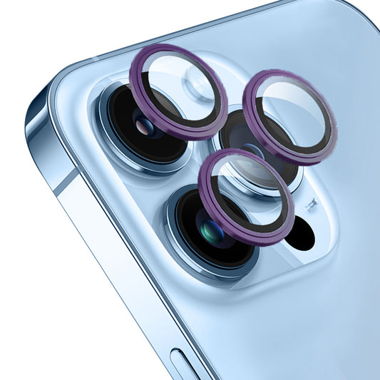 Apple iPhone 14 Pro Max Go Des CL-10 Kamera Lens Koruyucu Gold