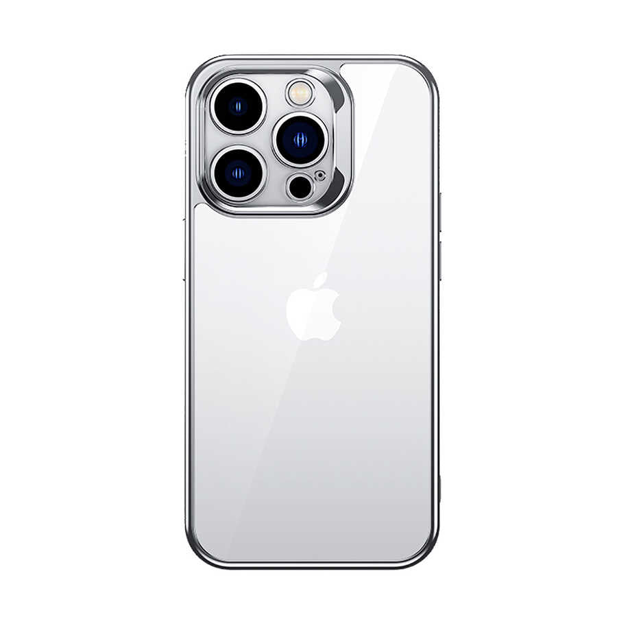 Apple iPhone 14 Pro Max Kılıf Benks Electroplating TPU Kapak Ekran Koruyucu Hediyeli