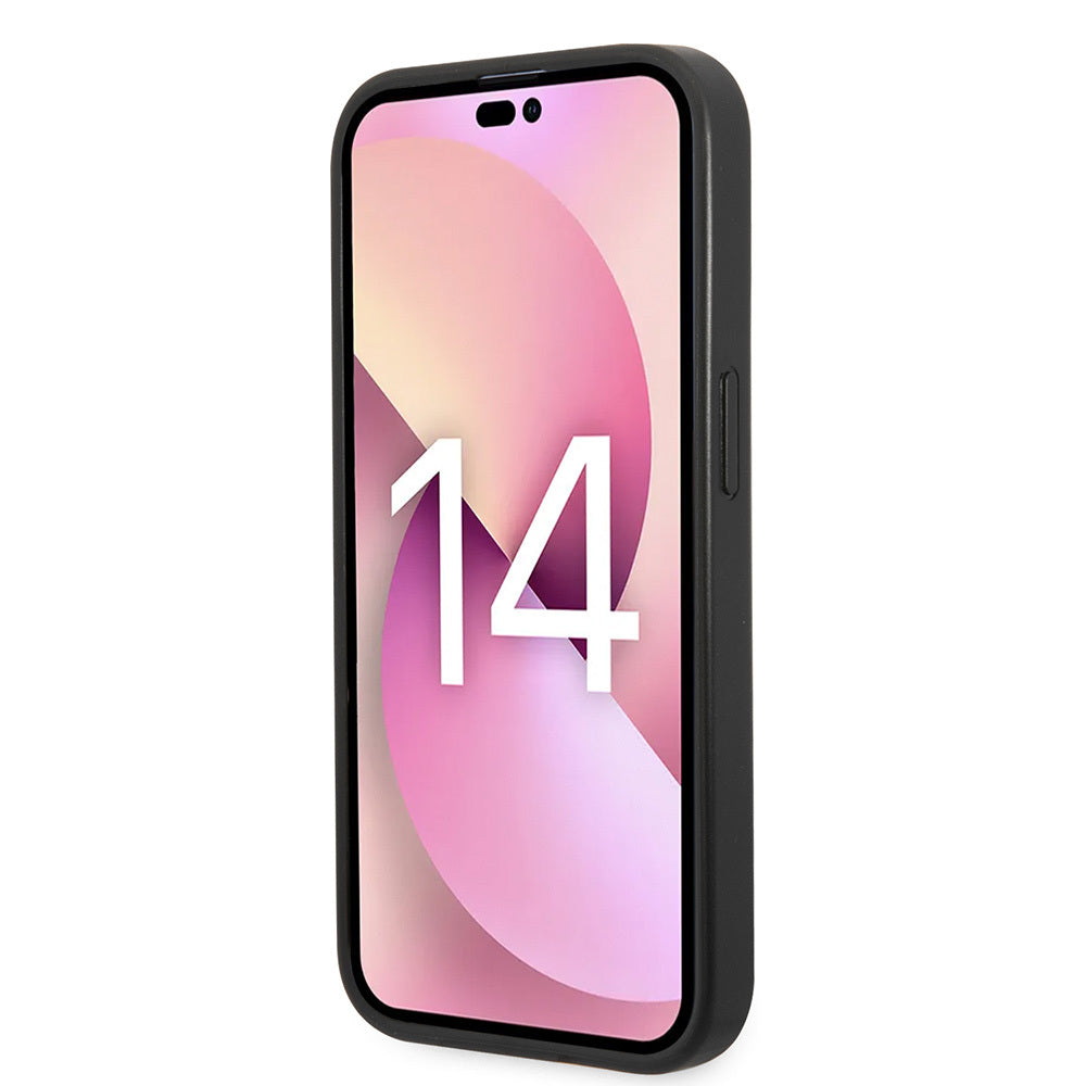 Apple iPhone 14 Pro Max Kılıf Lacoste Orjinal Lisanslı PU Pike Desenli Arka Yüzey İkonik Timsah Dokuma Logolu Kapak Yeşil
