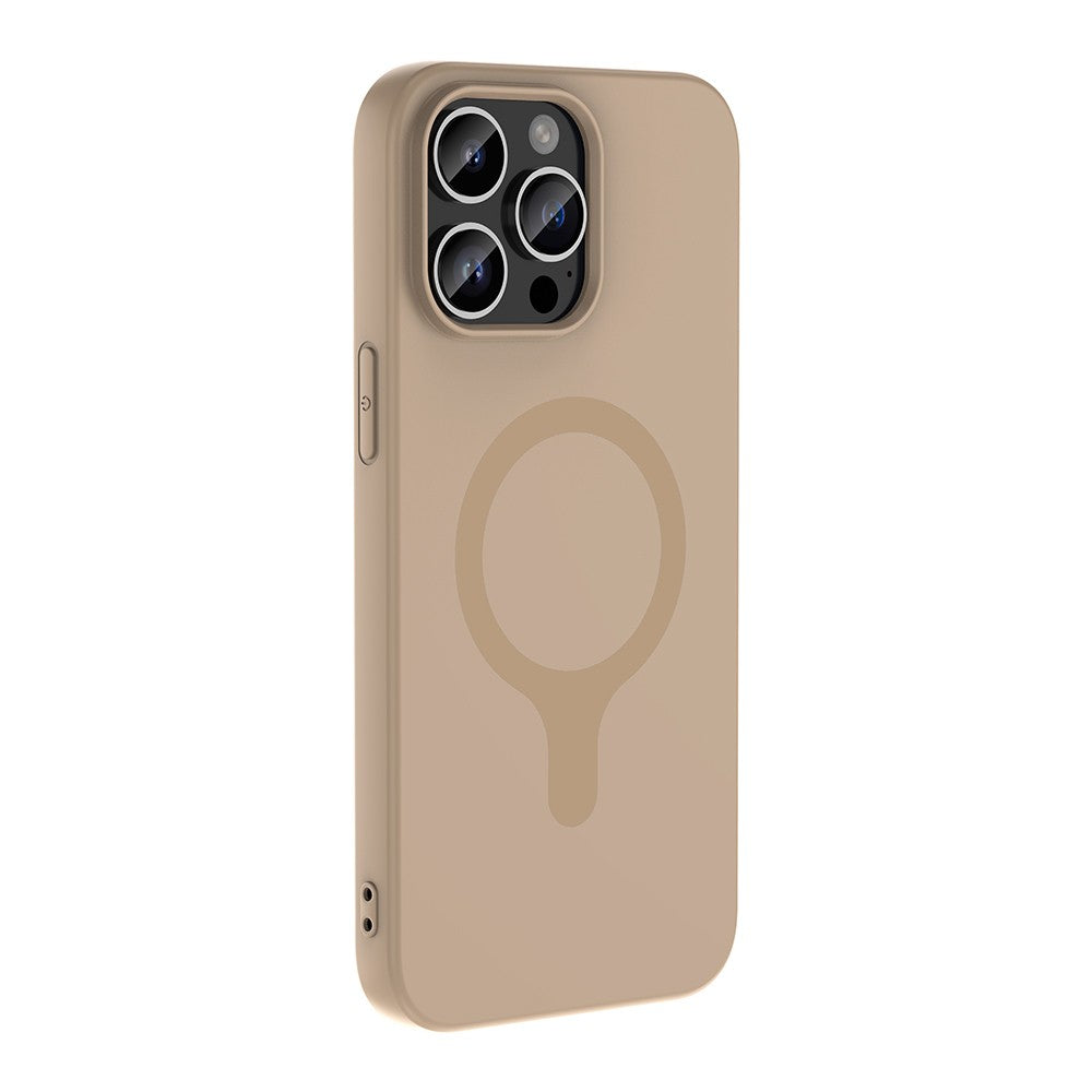 Apple iPhone 14 Pro Max Kılıf M-Safe Şarj Özellikli Zore Aris Silikon Kapak