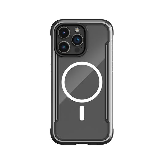 Apple iPhone 14 Pro Max Kılıf M-safe Şarj Özellikli Airbagli Raptic Shield Serisi Şeffaf Arka Yüzey Kapak Colorful