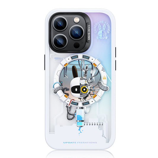 Apple iPhone 14 Pro Max Kılıf M-safe Şarj Özellikli Benks Casebang Explore Kapak Siyah