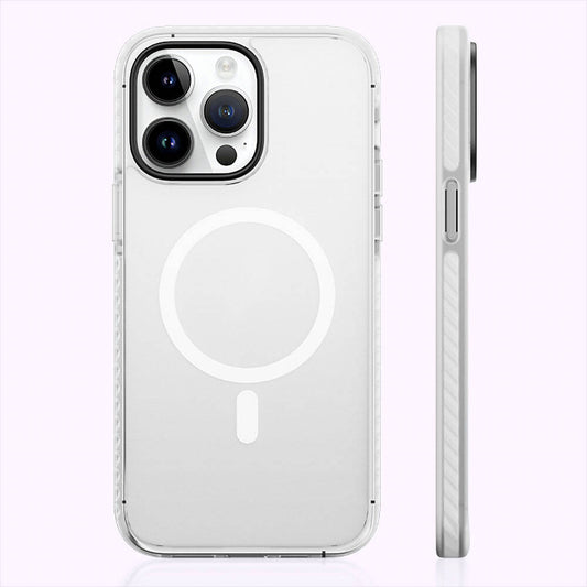 Apple iPhone 14 Pro Max Kılıf M-safe Şarj Özellikli Mat Arka Yüzey Benks Drop Resistance Kapak Mavi