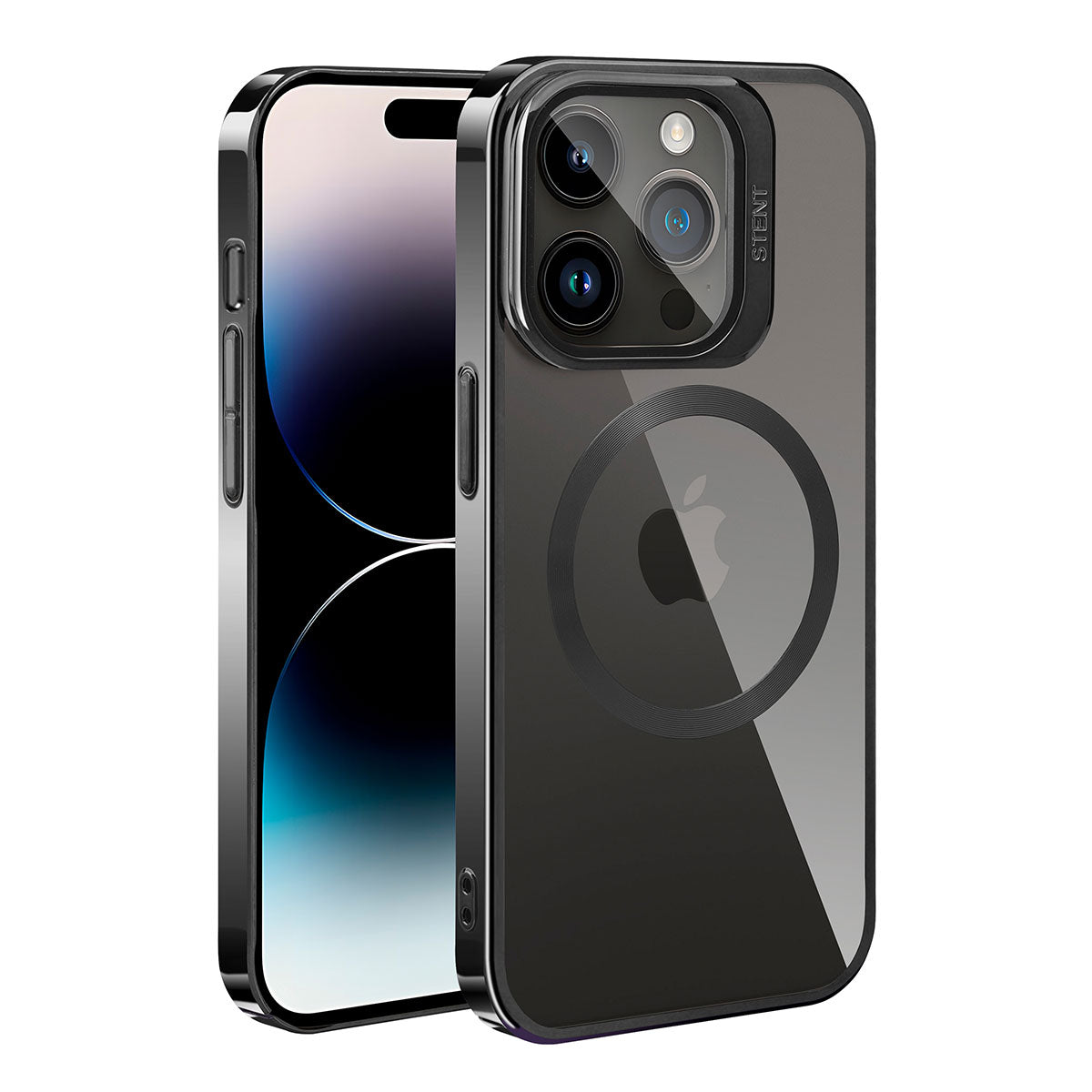 Apple iPhone 14 Pro Max Kılıf M-safe Şarj Özellikli Standlı Zore Klon Kapak