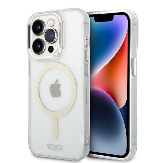 Apple iPhone 14 Pro Max Kılıf TUMI M-safe Şarj Özellikli Airbag Tasarımlı Kapak Siyah