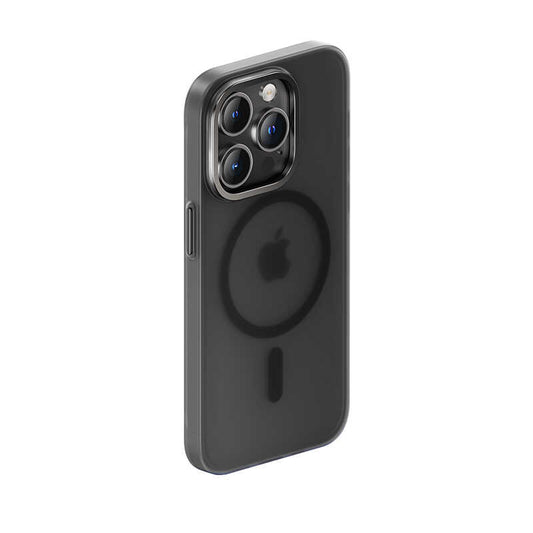 Apple iPhone 14 Pro Max Kılıf Wireless Şarj Destekli Benks Yeni Seri Magnetik Haze Kapak Gold