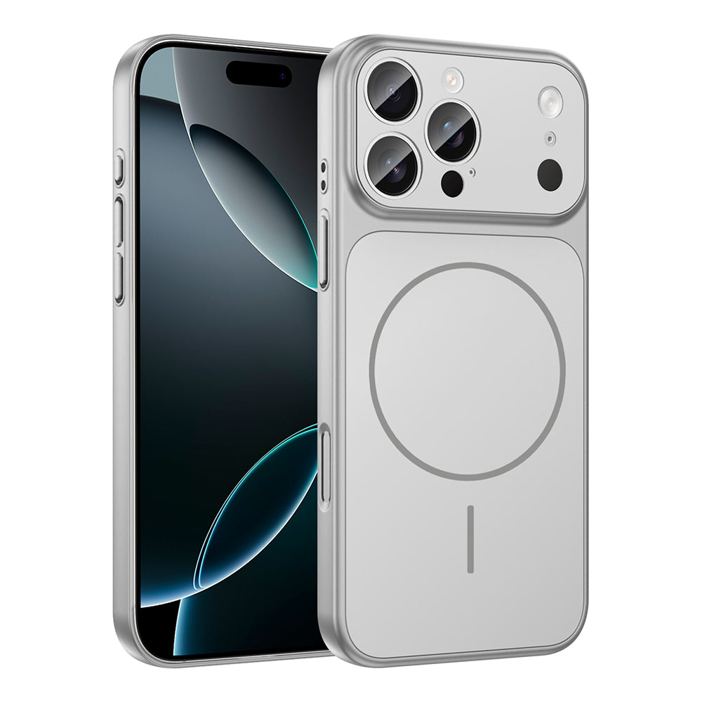 Apple iPhone 14 Pro Max Kılıf Zore M-Safe Şarj Özellikli Kamera Korumalı Formen Kapak