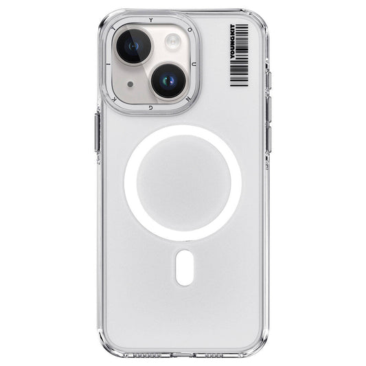 Apple iPhone 15 Kılıf M-safe Şarj Özellikli Şeffaf Youngkit Crystal Shield Serisi Kapak Renksiz