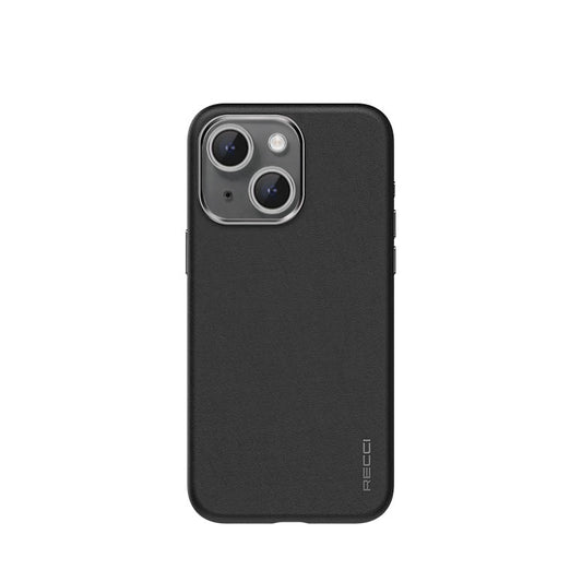 Apple iPhone 15 Kılıf Recci M-safe Şarj Özellikli Kamera Korumalı Explore Serisi Kapak Siyah